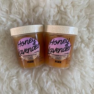 New Victoria’s Secret PINK Honey Lavender Smoothing Body Scrubs